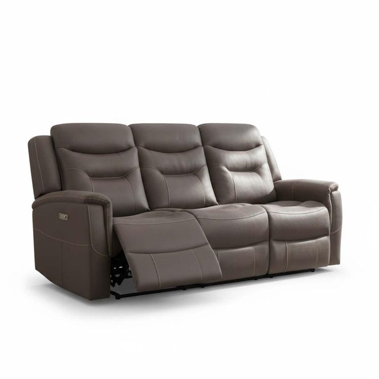 Harrogate Recliner Sofa Suite - 3+2 - Brown Fabric
