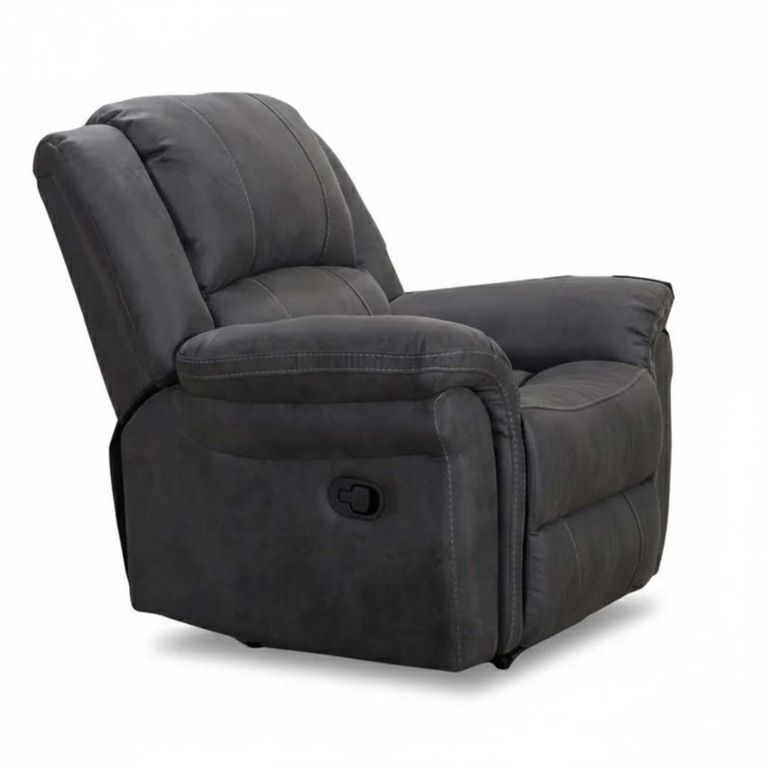 Gloucester Recliner Armchair - Dark Grey Fabric
