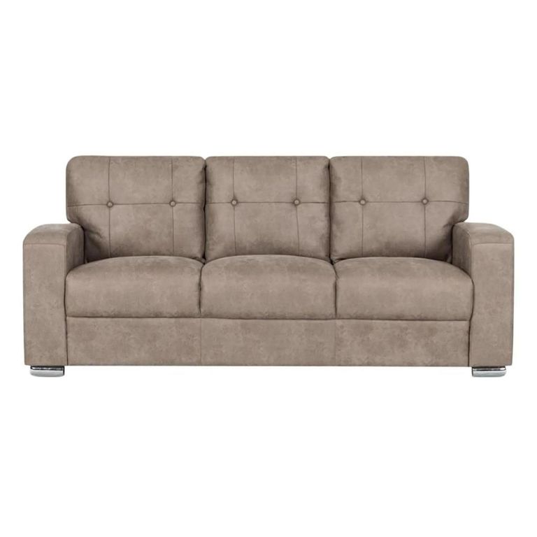 Hampton 3 Seater Sofa  Taupe Fabric