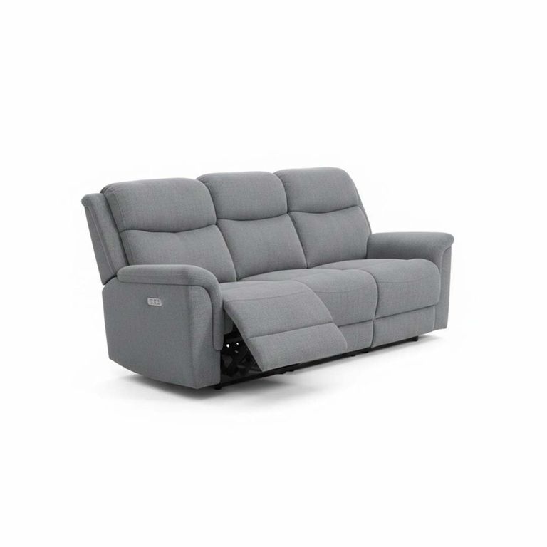 Faringdon Recliner Sofa Suite - 3+2 - Grey Fabric