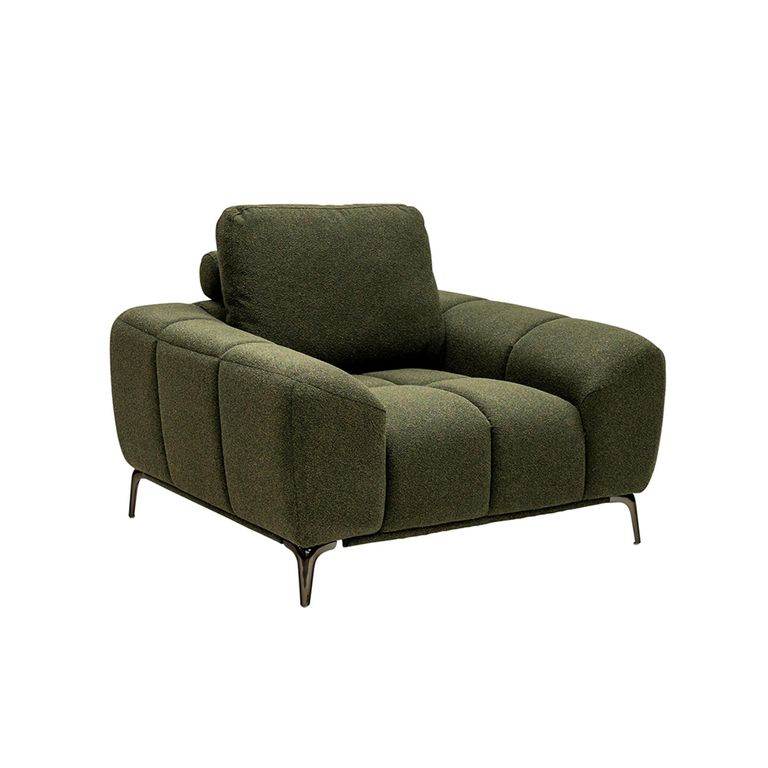 Hallie Armchair - Fabric - Green