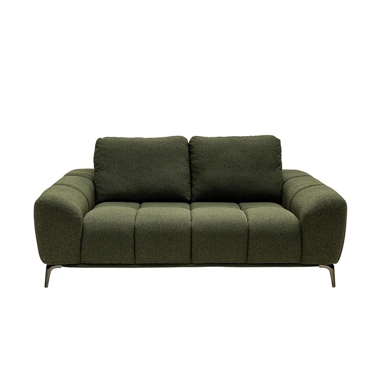 Hallie Sofa - 2 Seater - Fabric - Green