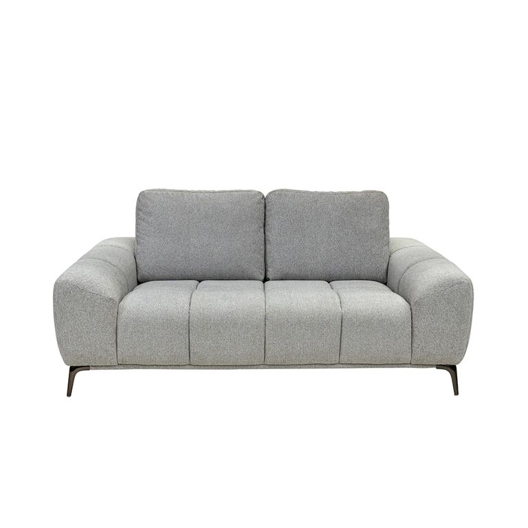 Hallie Sofa - 2 Seater - Fabric - Grey