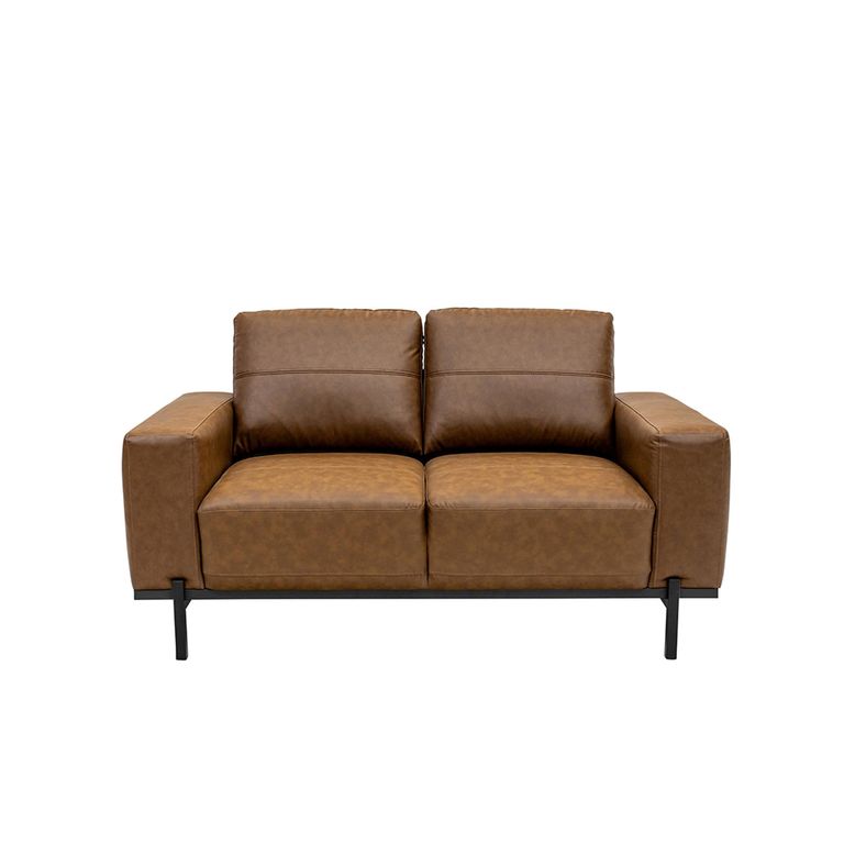 Remi Sofa - 2 Seater - Fabric - Aged Tan