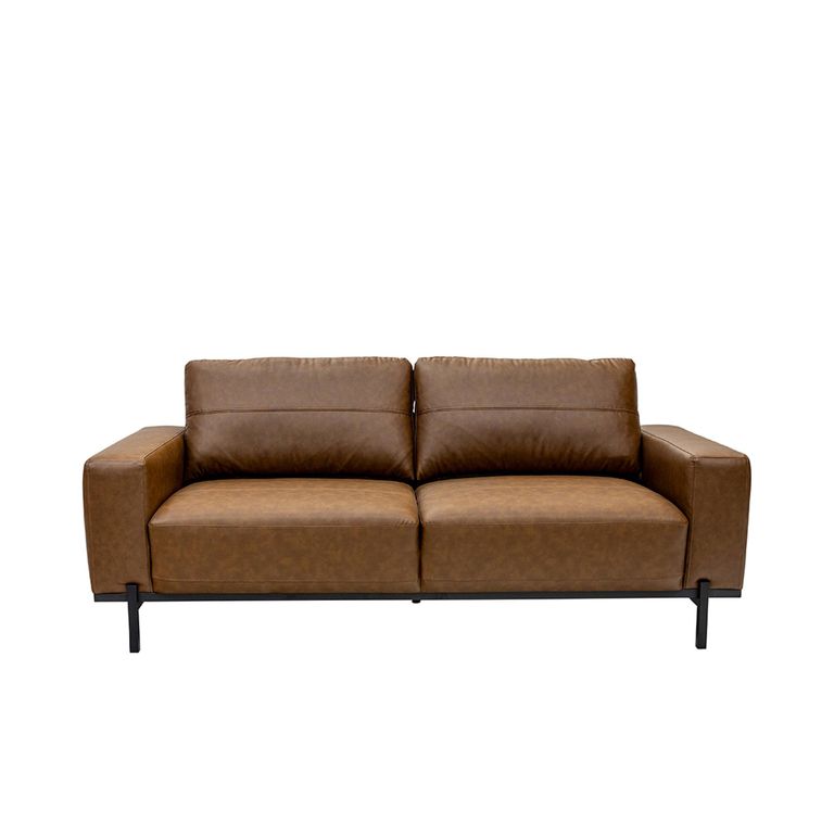 Remi Sofa - 3 Seater - Fabric - Aged Tan