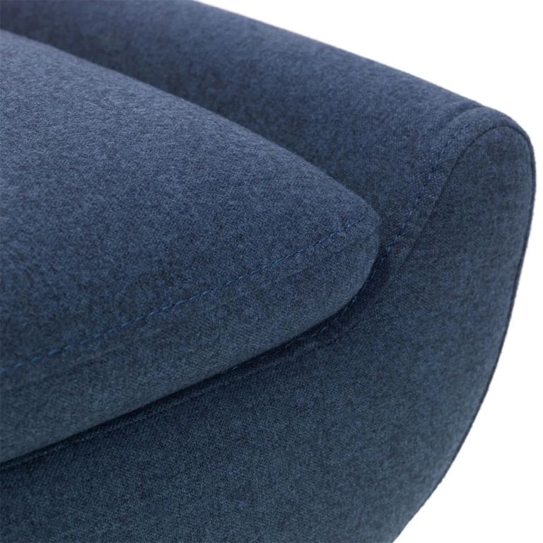 Gaudi Sofa Bed - 3 Seater - Blue - Fabric - Click Clack