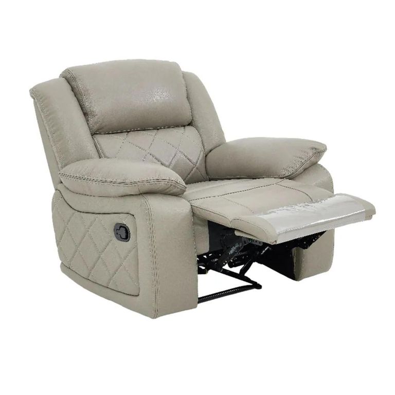 Bentley Electric Recliner Sofa Set - Grey Leather