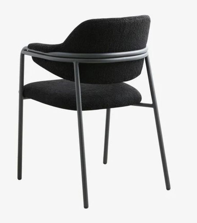 2 x Albert Balck Teddy Fabric Armchair