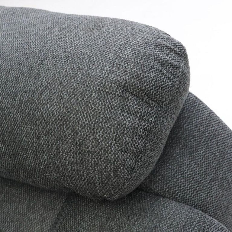 Alva Electric Recliner Sofa Set - Graphite Fabric - 3+2 Seater