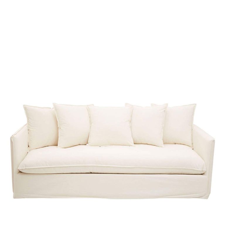 Antibes Sofa - 3 Seater - Cream Fabric