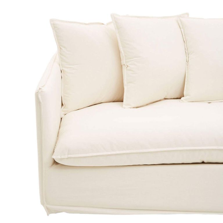 Antibes Sofa - 3 Seater - Cream Fabric