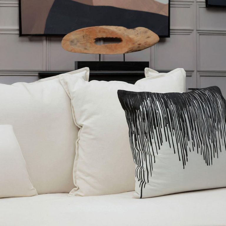 Antibes Sofa - 3 Seater - Cream Fabric