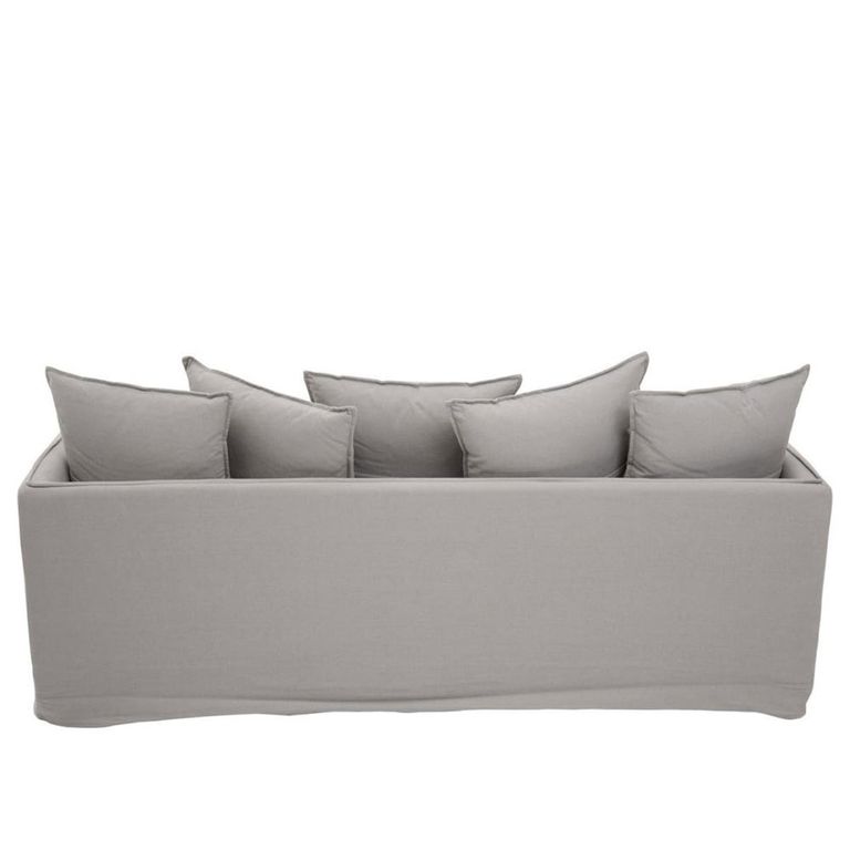 Antibes Sofa - 3 Seater - Grey Fabric