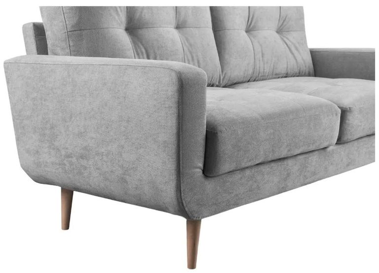 Aurora Sofa Set - Grey - 3+2 Seater