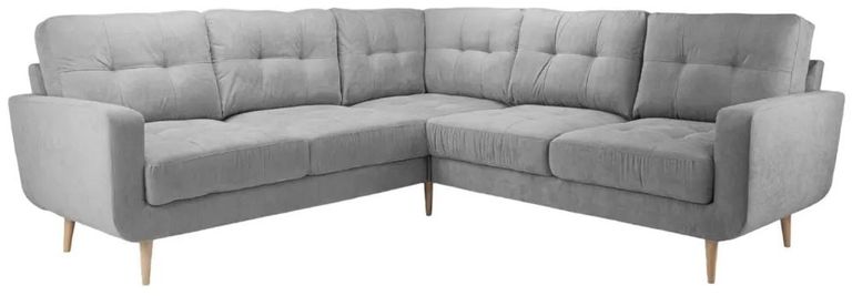 Aurora Corner Sofa - Grey - Large