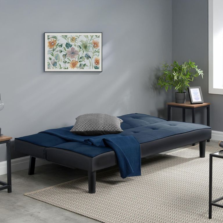 Aurora Sofa Bed - Midnight Blue Fabric
