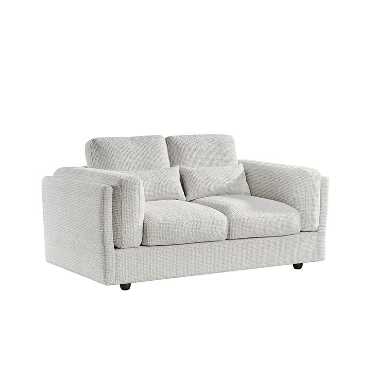 Bari Sofa - Beige Fabric - 2 Seater