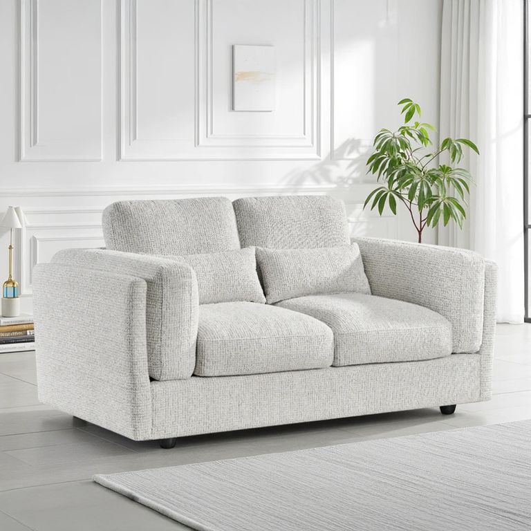 Bari Sofa - Beige Fabric - 2 Seater