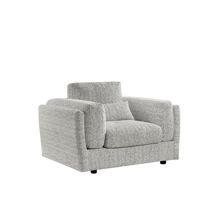 Bari Armchair - Grey Fabric