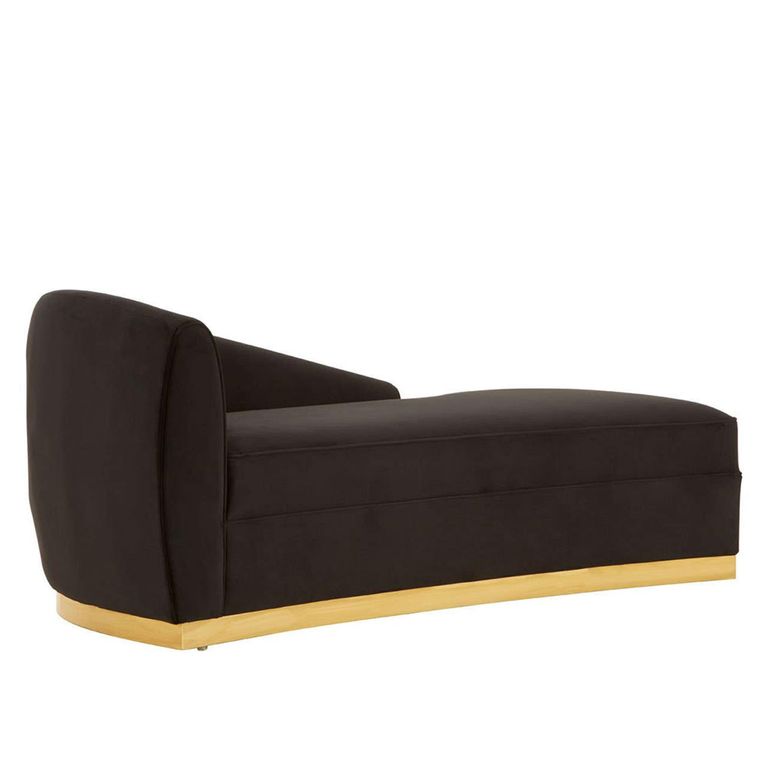Batix Chaise - Left Arm - Black - Fabric