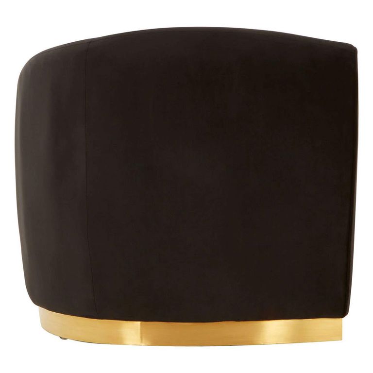 Batix Chaise - Left Arm - Black - Fabric