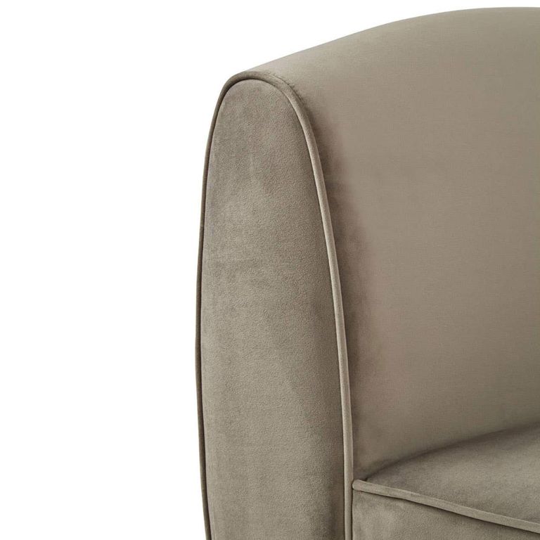 Batix Chaise - Left Arm - Grey - Fabric