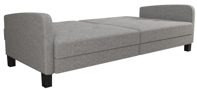 Bon Grey Linen Fabric 2 Seater Sofa Bed - 2211429WCUK