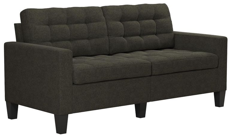 Bow Grey Linen Fabric 2 Seater Sofa - DA010-SFUK