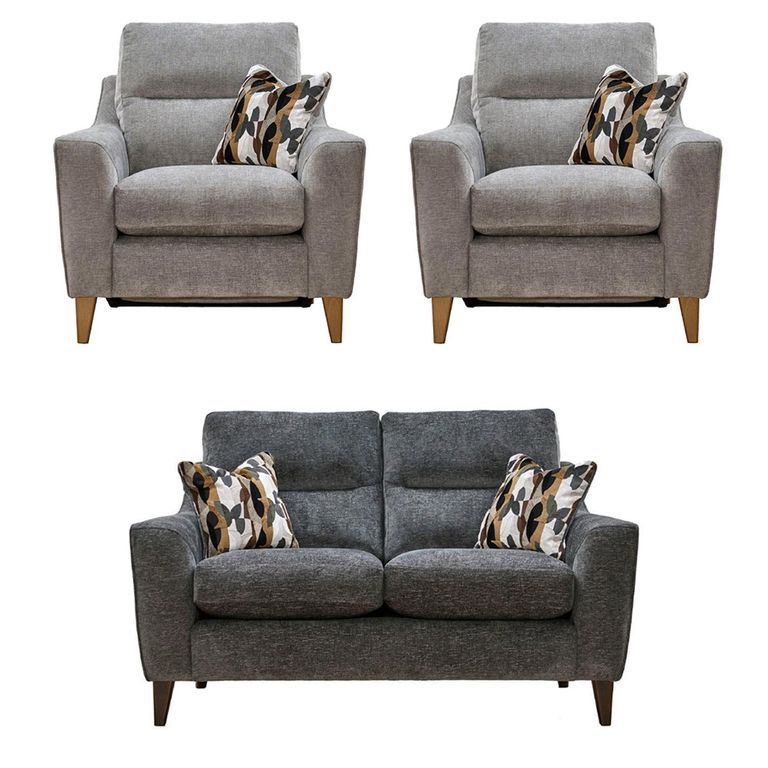 Buoyant Alice Fabric Sofa Set - 2+1+1 Seater - Variation Available