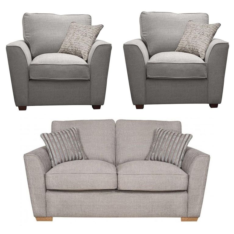 Buoyant Atlantis Fabric Sofa Set - 2+1+1 Seater - Variation Available