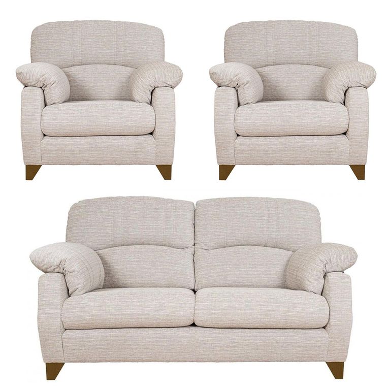 Buoyant Austin Fabric Sofa Set - 3+1+1 Seater - Variation Available