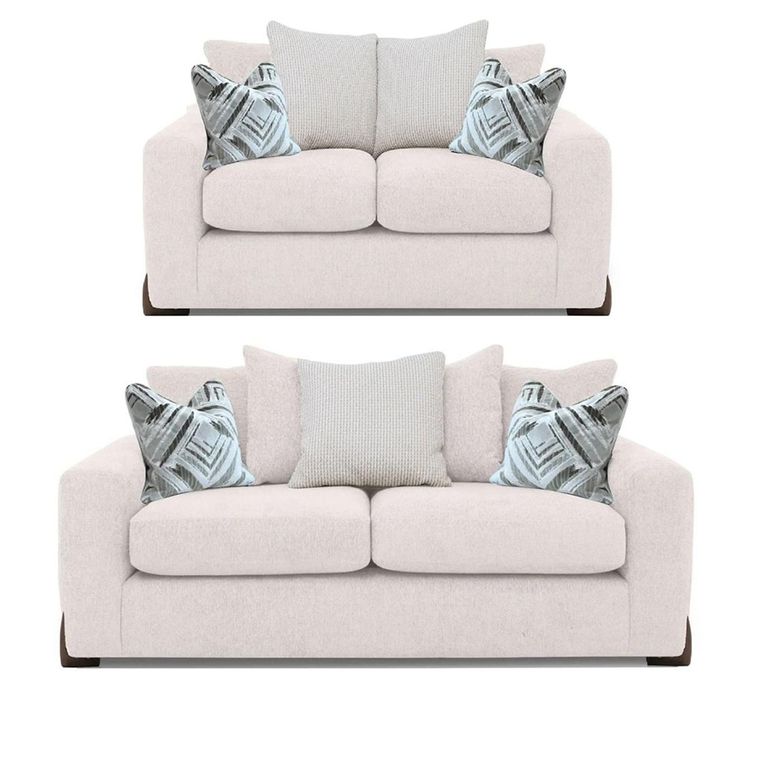 Buoyant Axel Fabric Sofa Set - 3+2 Seater - Variation Available