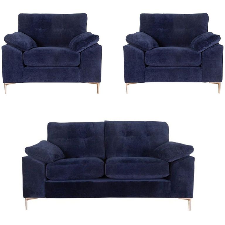 Buoyant Elsie Fabric Sofa Set - 2+1+1 Seater - Variation Available