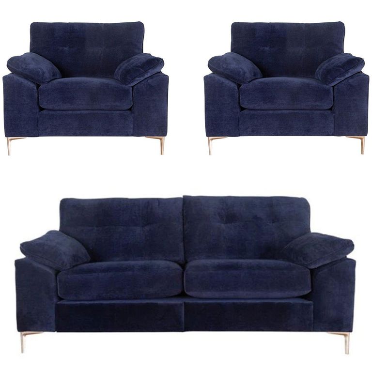Buoyant Elsie Fabric Sofa Set - 3+1+1 Seater - Variation Available