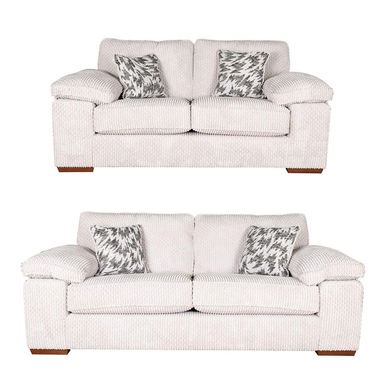 Buoyant Lara Fabric Sofa Set - 3+2 Seater - Variation Available