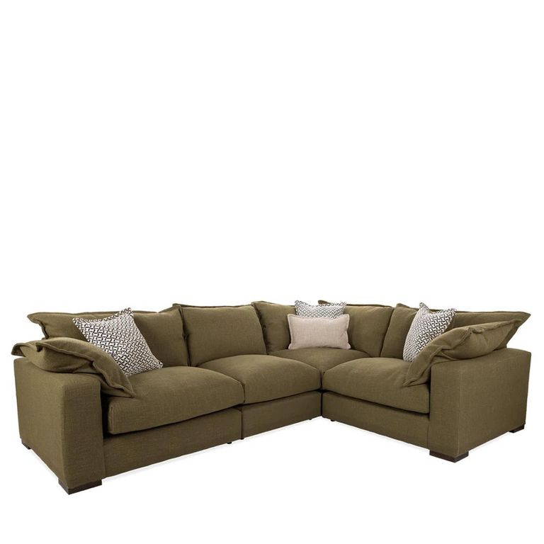 Buoyant Lennox Fabric Corner Sofa - LH1/ALU/COR/RH1 - Variation Available