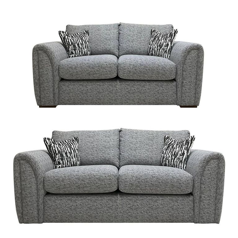 Buoyant Utopia Fabric Sofa Set - 3+2 Seater - Variation Available