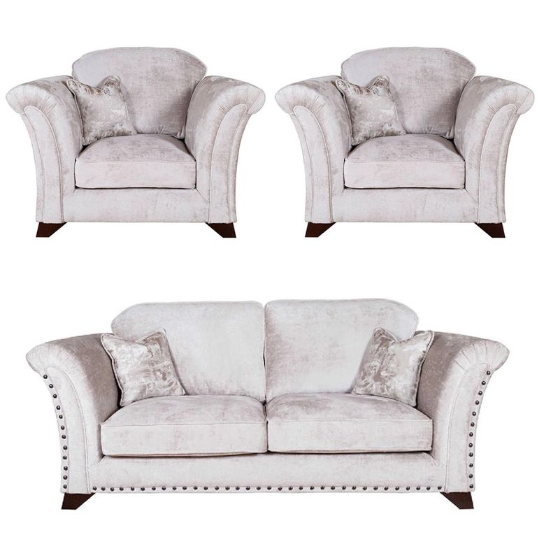 Buoyant Vesper Fabric Sofa Set - 3+1+1 Seater - Variation Available