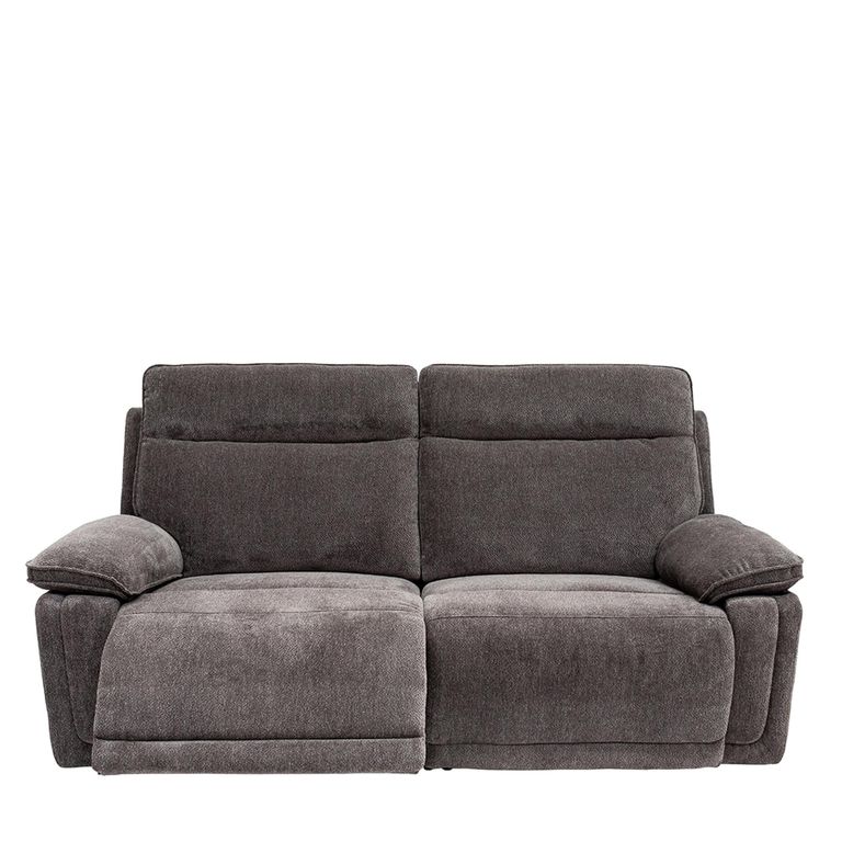 Cadenza Charcoal Fabric 3 Seater Electric Recliner Sofa