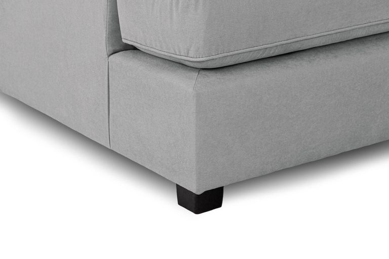 Carnaby U Shape Corner Sofa - Classic Grey Fabric