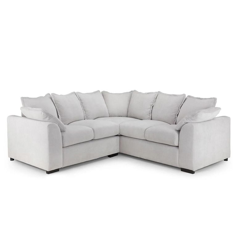 Colbee Large Corner Sofa - Natural Fabric