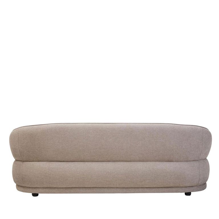 Daphne Sofa - 3 Seater - Taupe Chenille Fabric