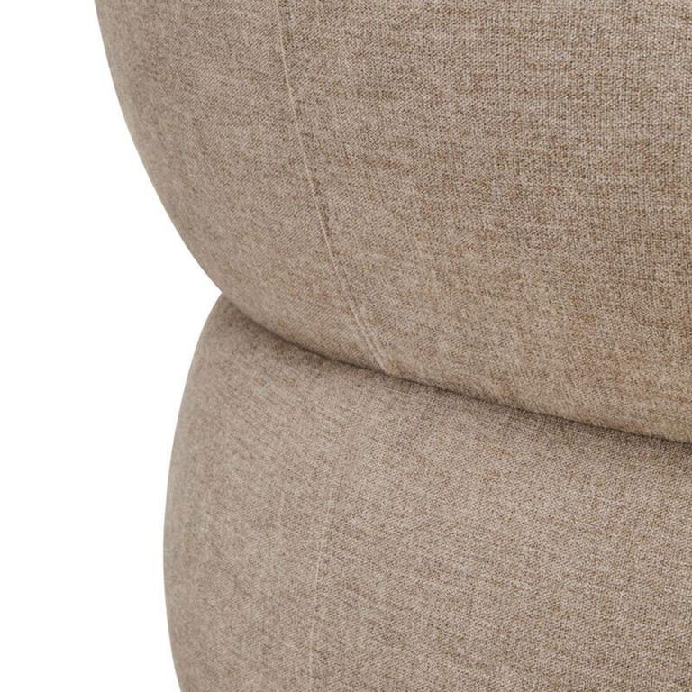 Daphne Sofa - 3 Seater - Taupe Chenille Fabric