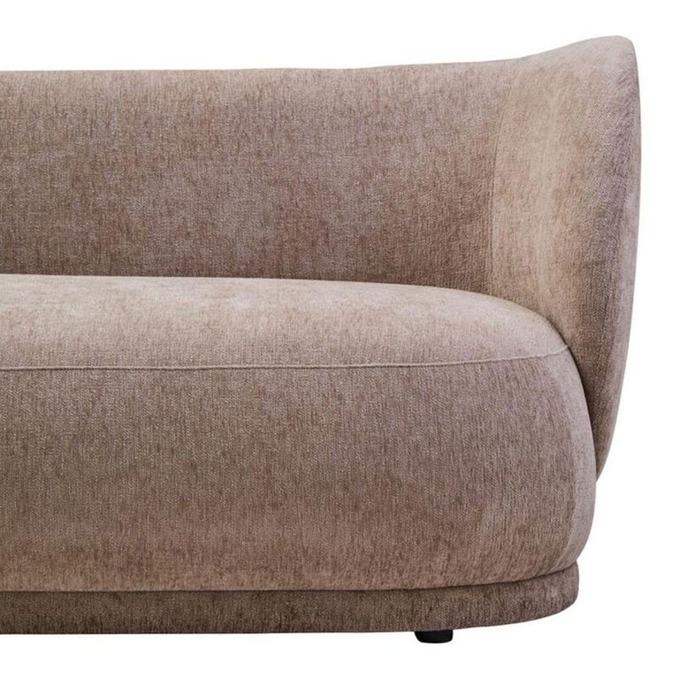 Delray Sofa - 3 Seater - Deep Stone Chenille Fabric