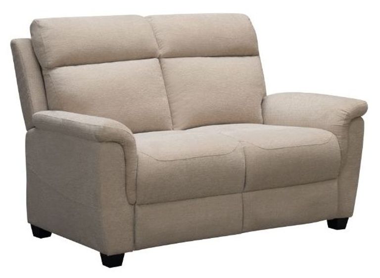 Detroit Electric Recliner Sofa - Natural Fabric - 2 Seater