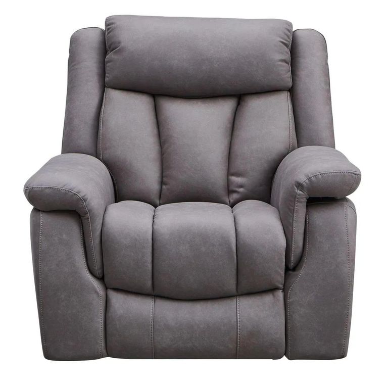 Dylan Grey Fabric Electric Recliner Armchair