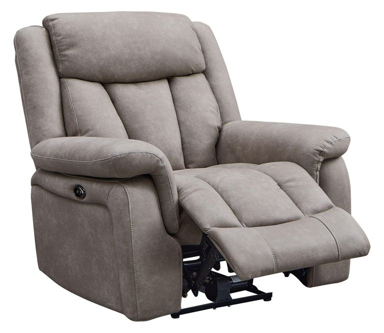 Dylan Sandstone Fabric Electric Recliner Armchair