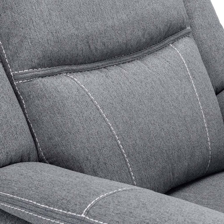 Galaxy Armchair - Tech Grey Fabric