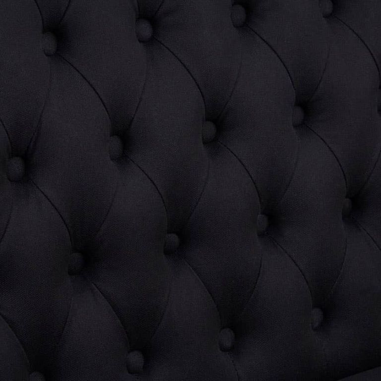 Harrison Sofa - 2 Seater - Black Fabric