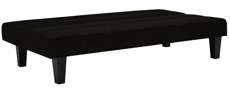 Keith Futon Velvet Fabric 2 Seater Sofa Bed - 2005019UK